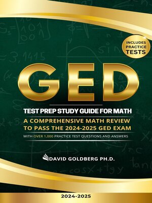 cover image of GED Test Prep Study Guide for Math